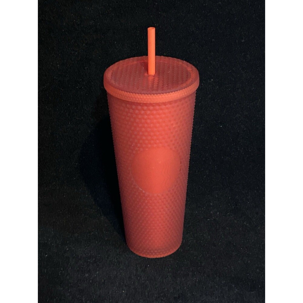 Starbucks Studded Tumbler 24oz Venti Matte Red Siren Valentine 2020 NWT
